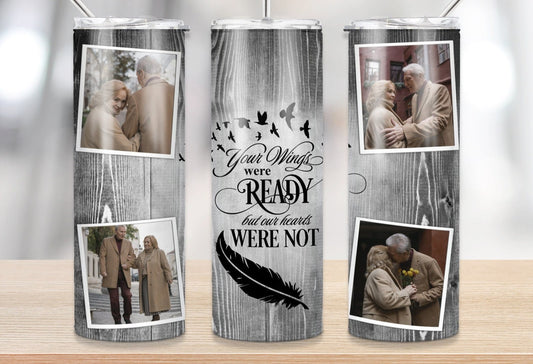 Custom Photo Tumbler - Memorial