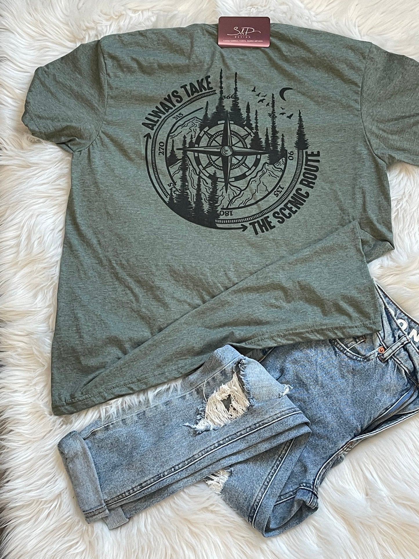 Take the Scenic Route - T-shirt