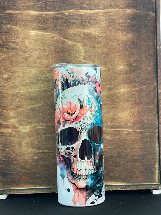 Flowery Skull