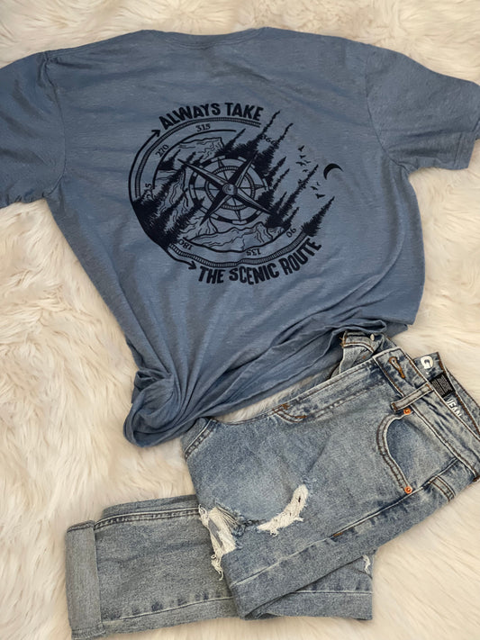 Take the Scenic Route - T-shirt